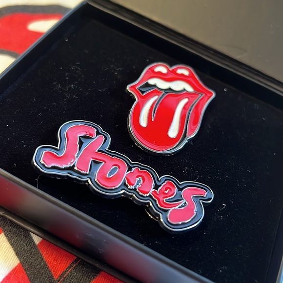 Rolling Stones Enamel Pin Box Set - Picture 3 of 6